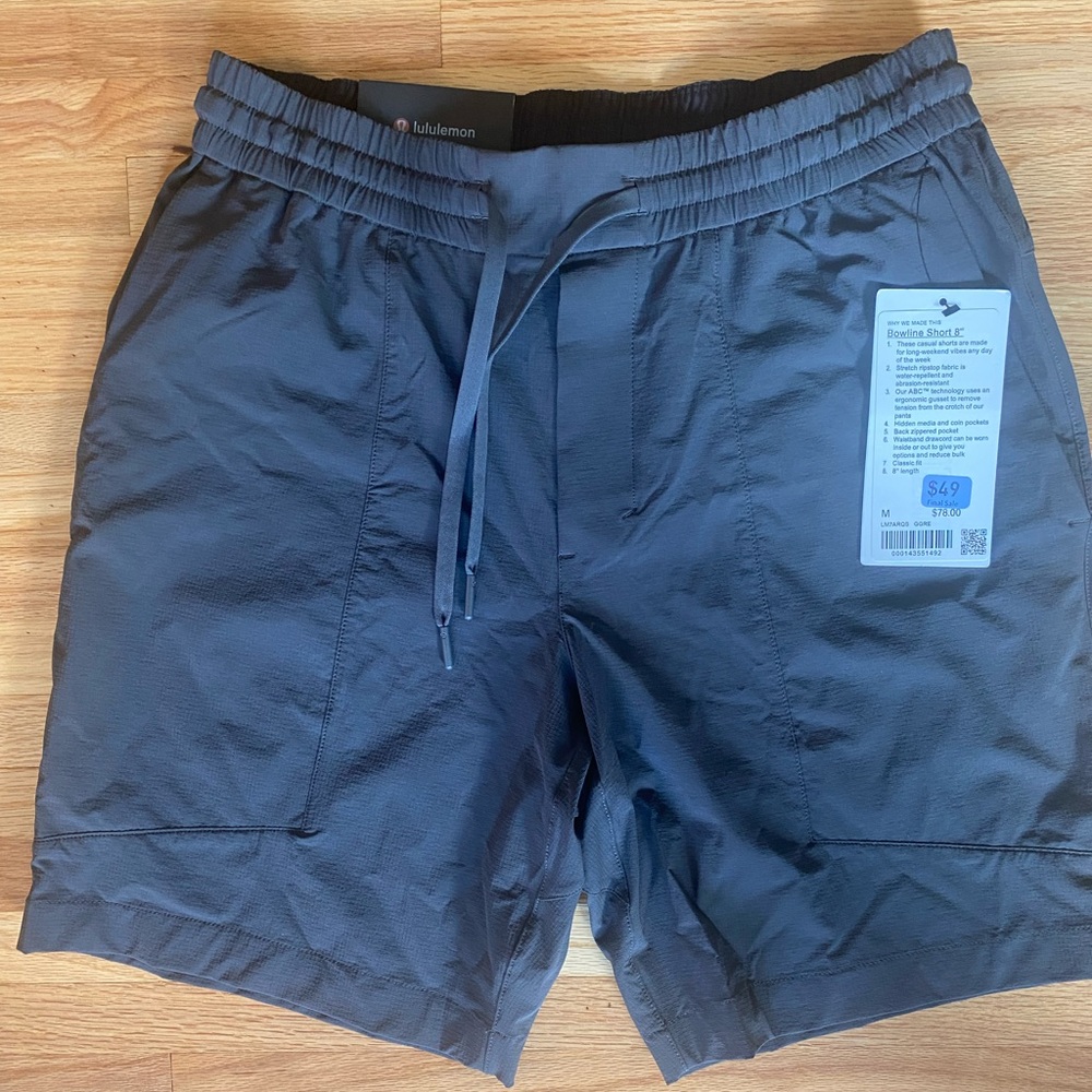 Lululemon Bowline Short 8” inseam Size: Medium